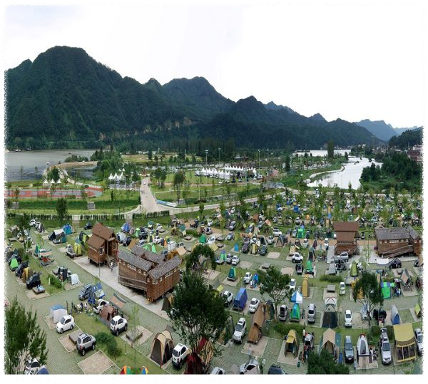 자라섬캠핑장_전경