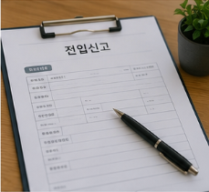 온라인 전입신고 신청방법