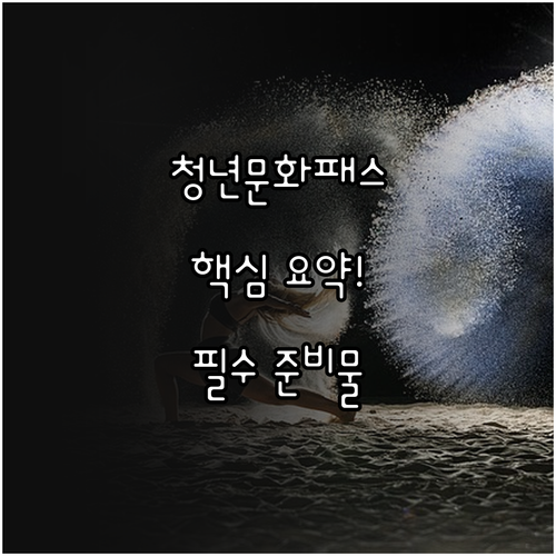 서울청년문화패스 핵심 요약 및 공연장..