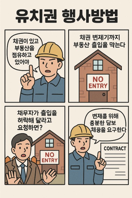 유치권 행사방법1