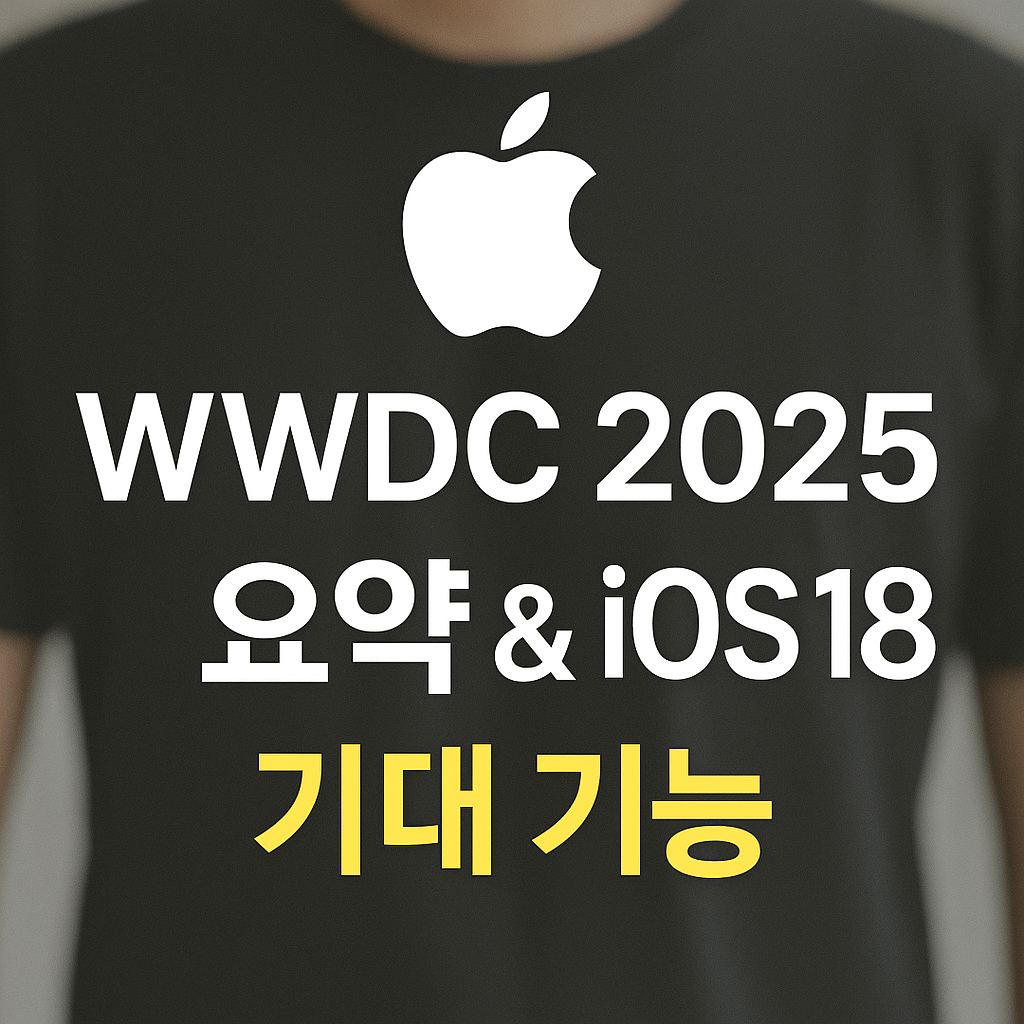 🍎 애플 WWDC 2025 요약 &amp; iOS18 기대 기능 정리