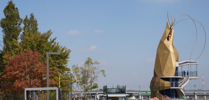 인천 여행지 추천 갈만한곳 - 해오름광장 새우타워