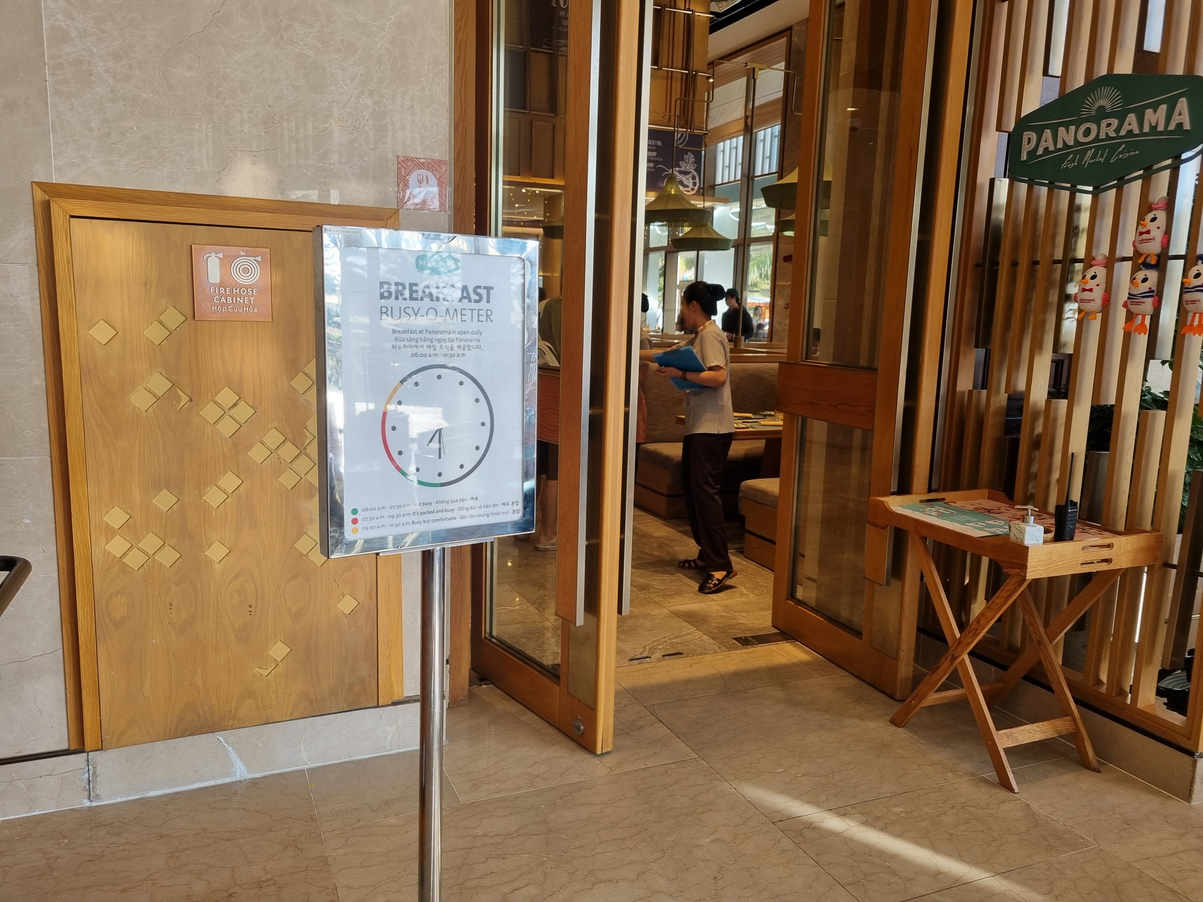 모벤픽리조트 조식시간