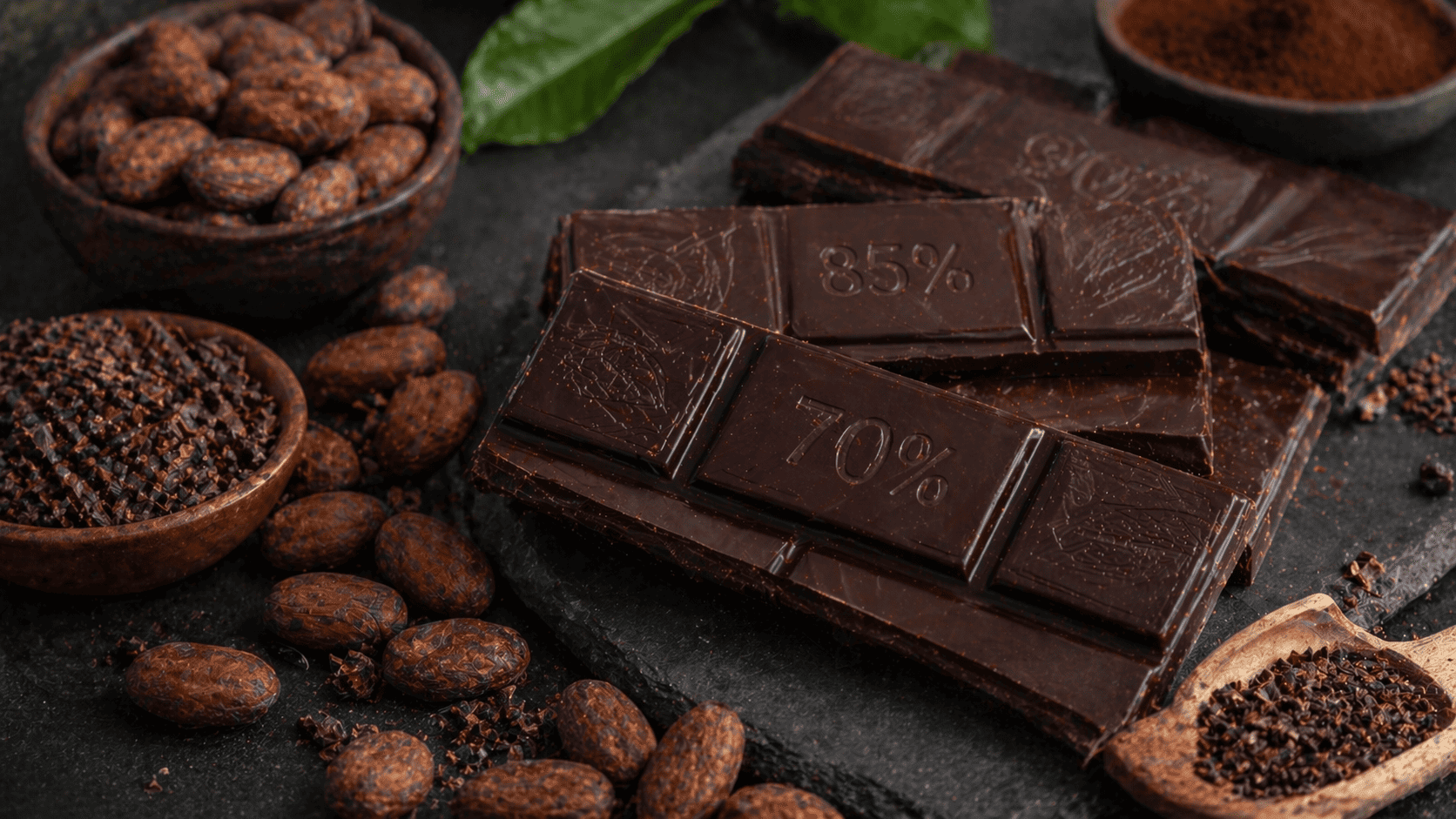 다크초콜릿 중심의 유럽식 선택 기준