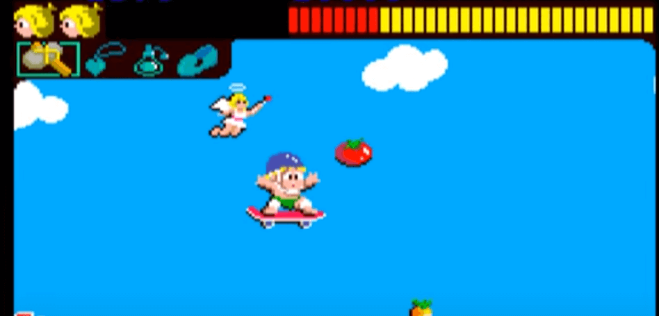 고전게임 원더보이(Wonderboy)