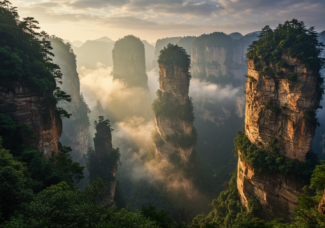 장가계 날씨 장가계 패키지 여행 준비 정보