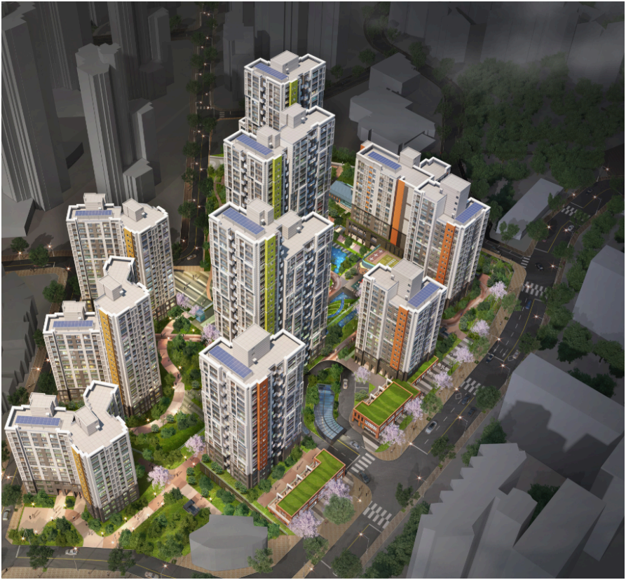 노량진 뉴타운 4구역 재개발( 디에이치 씨엘스타)