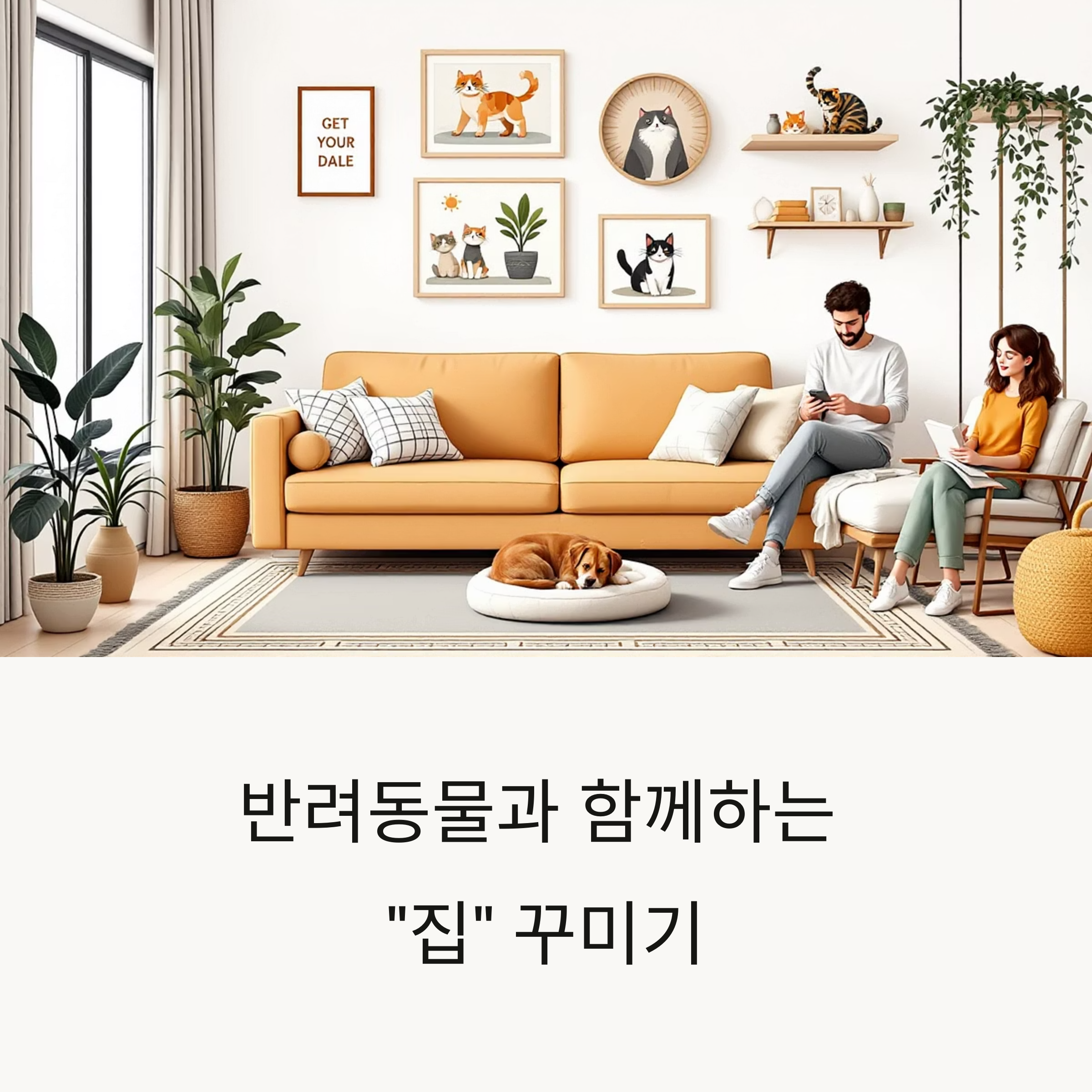 반려동물과 함께하는 집 꾸미기