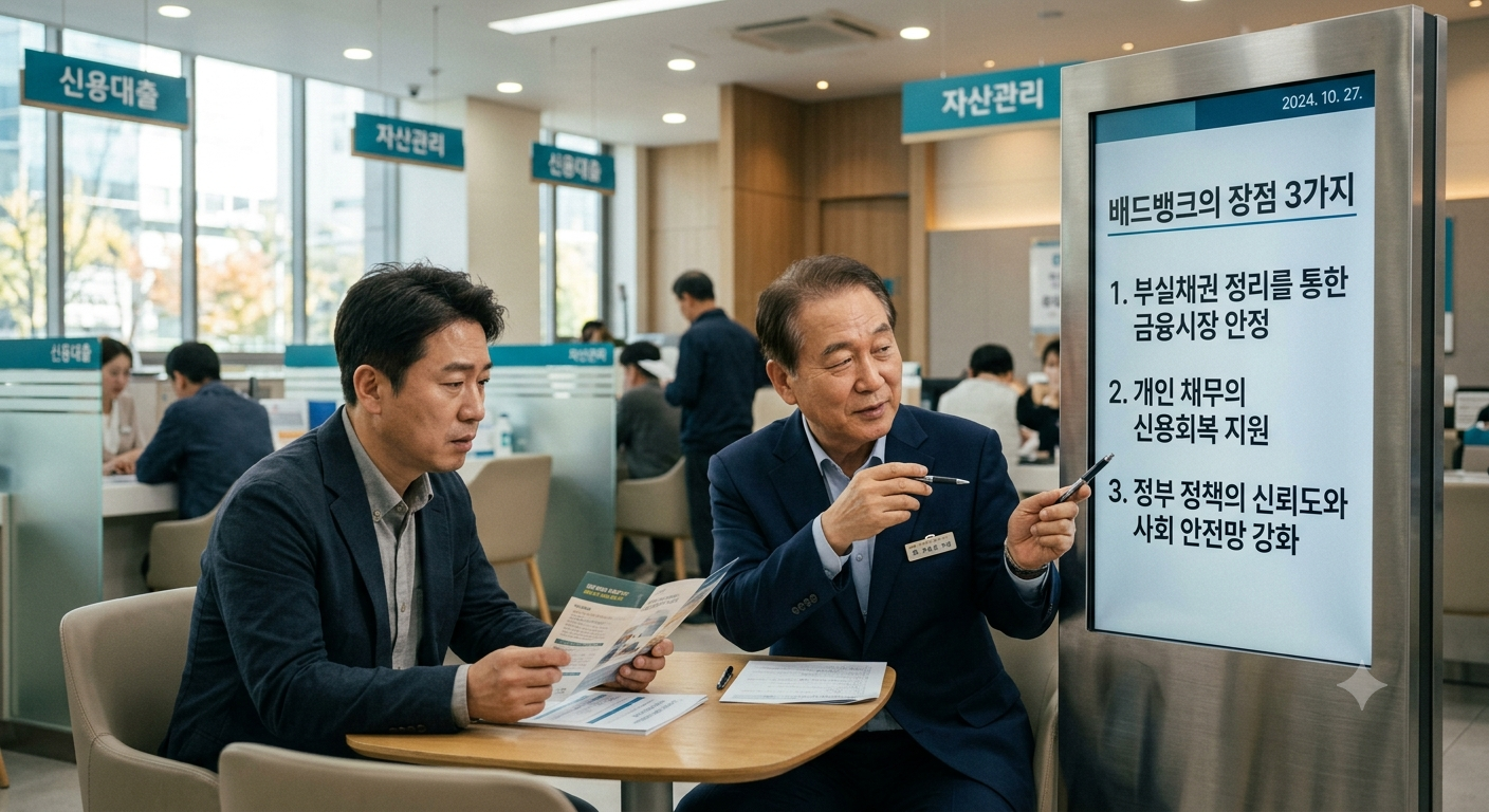 배드뱅크의 장점 3가지