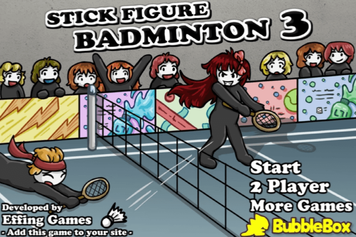 2인용-배드민턴3-플래시게임-메인-화면