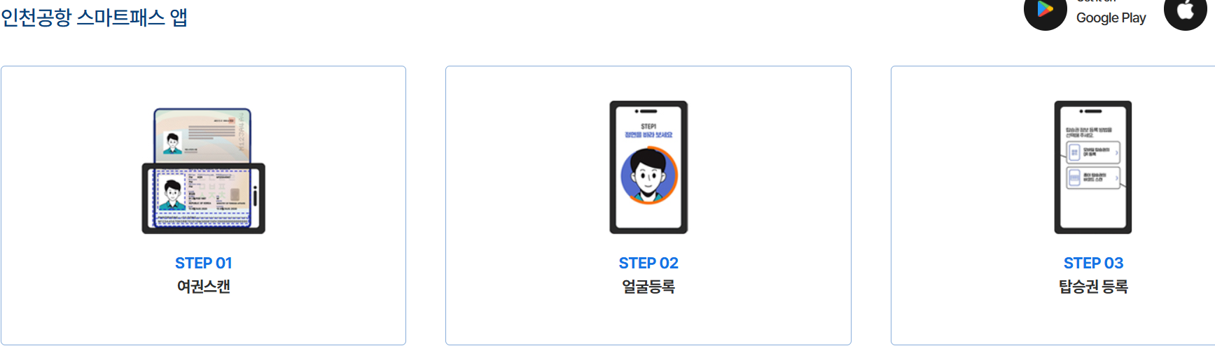 스마트패스 탑승권 등록