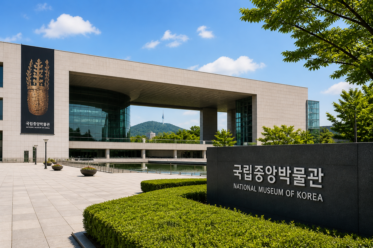 국립중앙박물관 전경 또는 어린이박물관