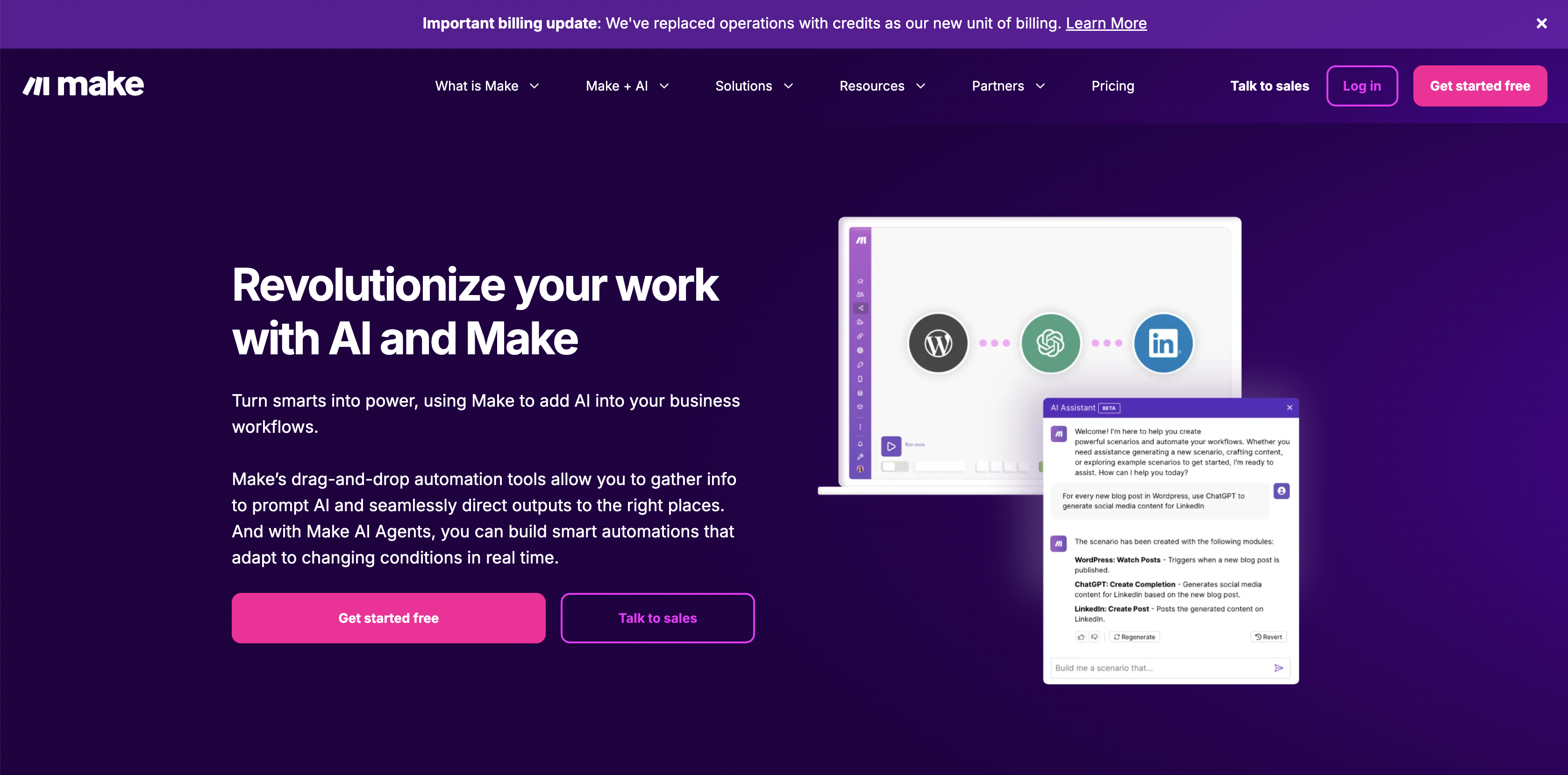 노코드 자동화 툴 Make AI