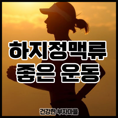 하지정맥류 좋은 운동
