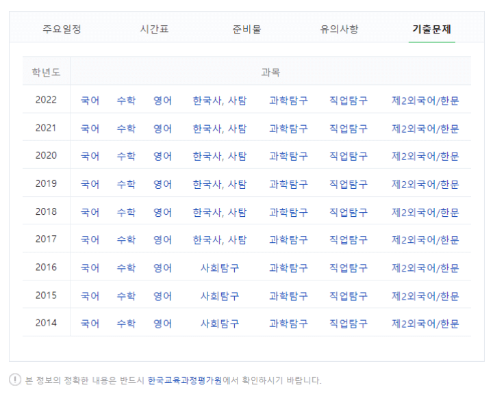 수능기출문제