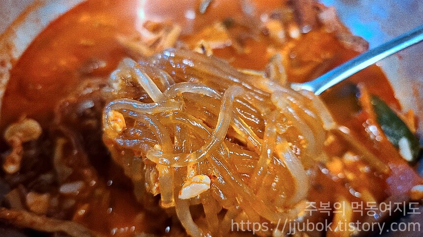 풍전식당-육개장-당면