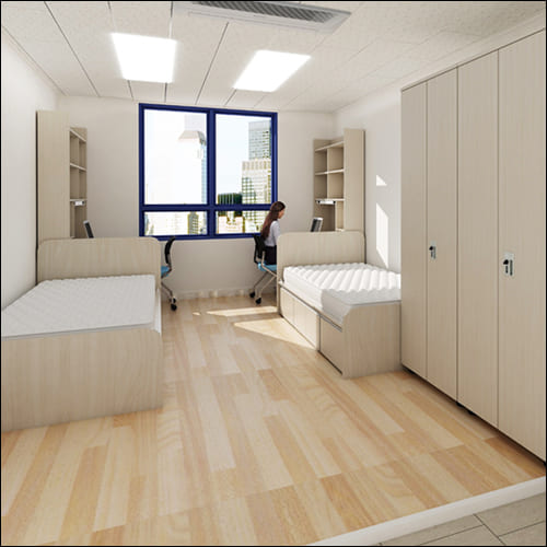 기숙사 내부 전경