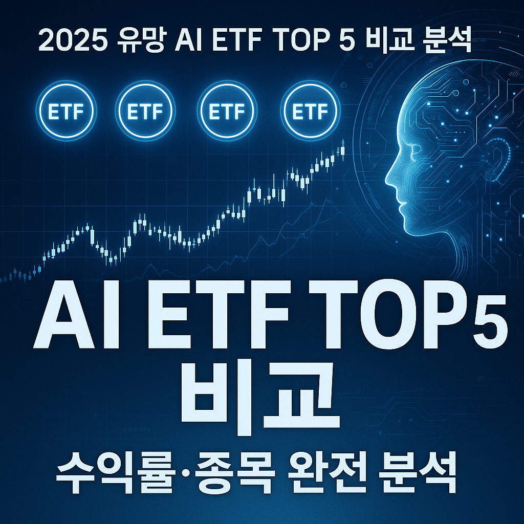 2025년 유망 AI ETF TOP 5 비교 분석