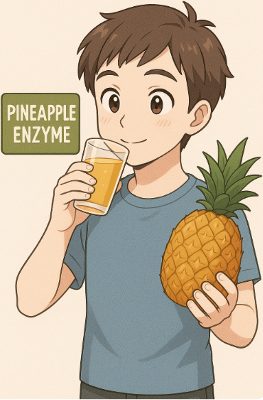 파인애플 효소와 일반효소의 차이점 비교