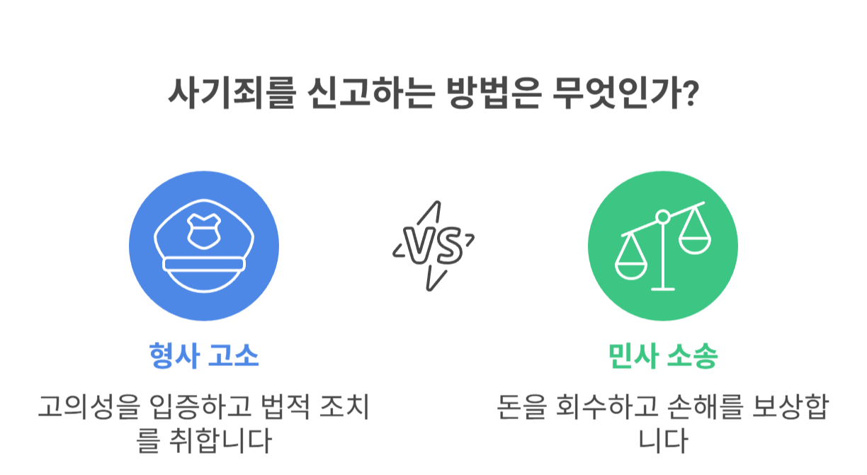 처음부터 사기였다면? 형사 고소 가능성