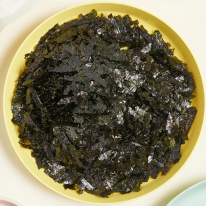 한국의 떡 종류 떡국-김가루