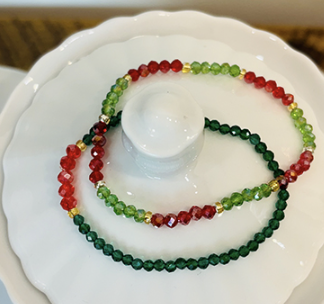 꽃무릇 비즈 팔찌 만들기