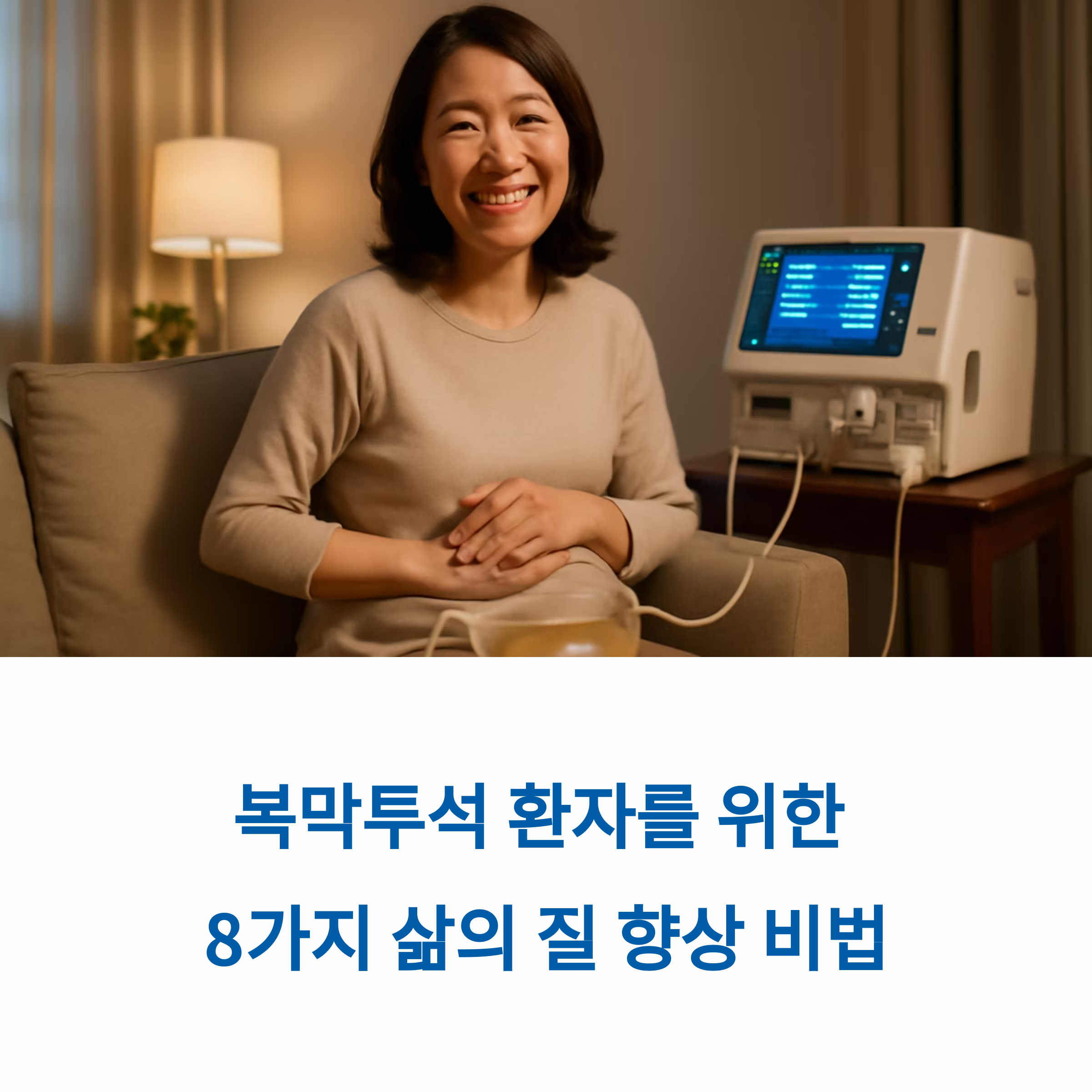 복막투석으로 삶의 질 높이기, 실천 가이드: 자가관리부터 심리회복까지