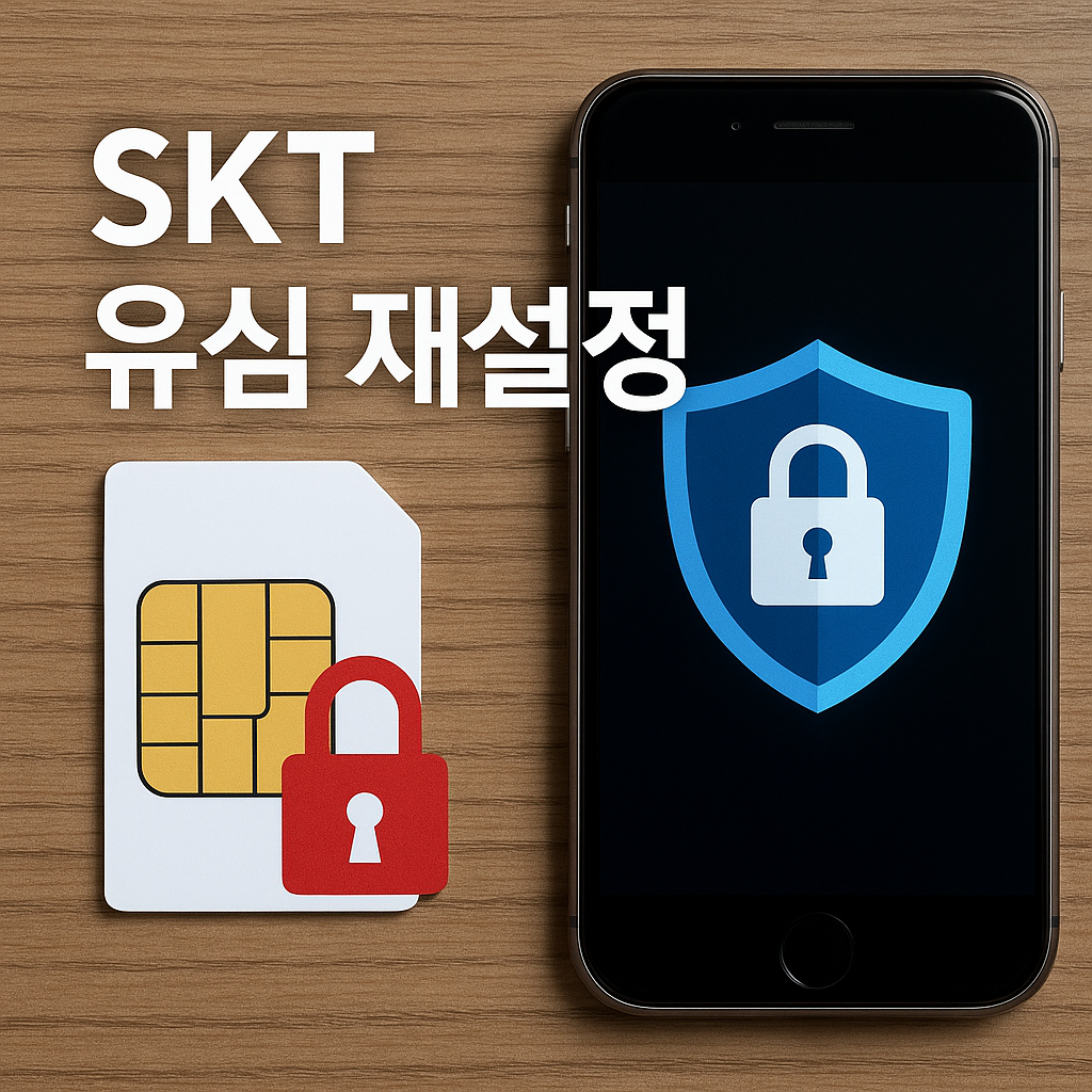 SKT 유심 재설정 유심변경 없이 보안강화 방법