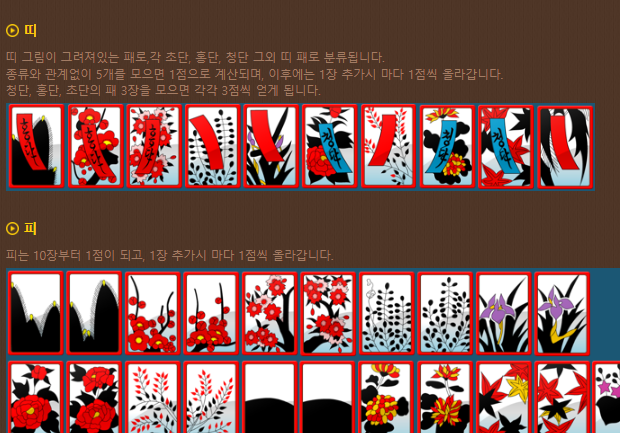 무료고스톱게임 방법