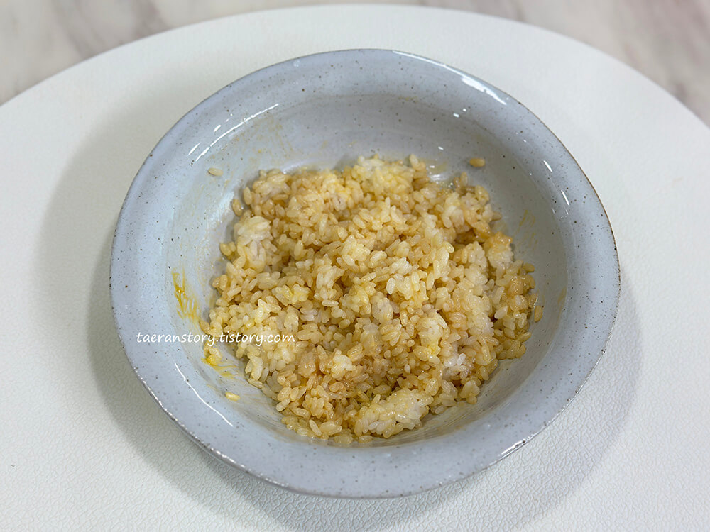 간장계란밥-완성