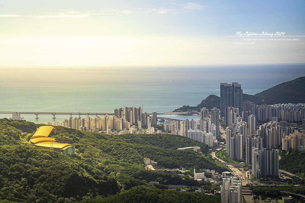 부산 황령산 황령산봉수대 전망대