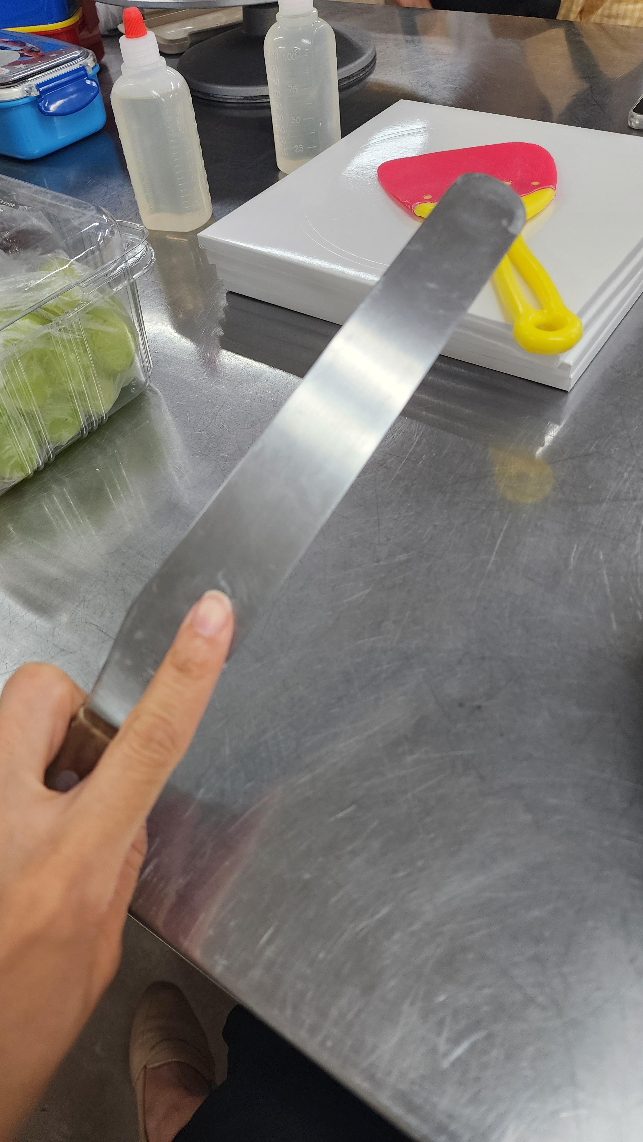 해다정 학부모 아카데미 케이크 데코 준비물 나이프