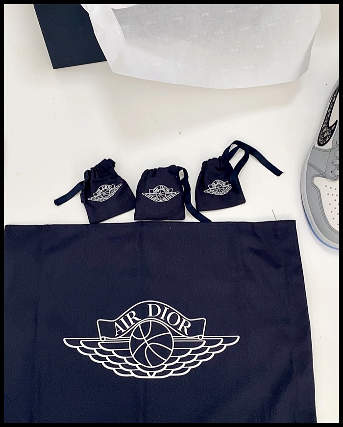 디올 나이키 에어 조던 1 다니엘 아샴 언박싱 영상