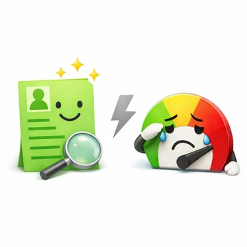 신용조회가 신용점수에 미치는 영향 구조 설명7