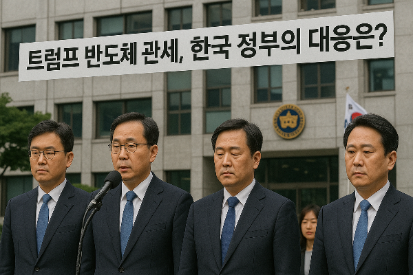 트럼프 반도체 관세 예고&hellip;한국 정부의 전략은?