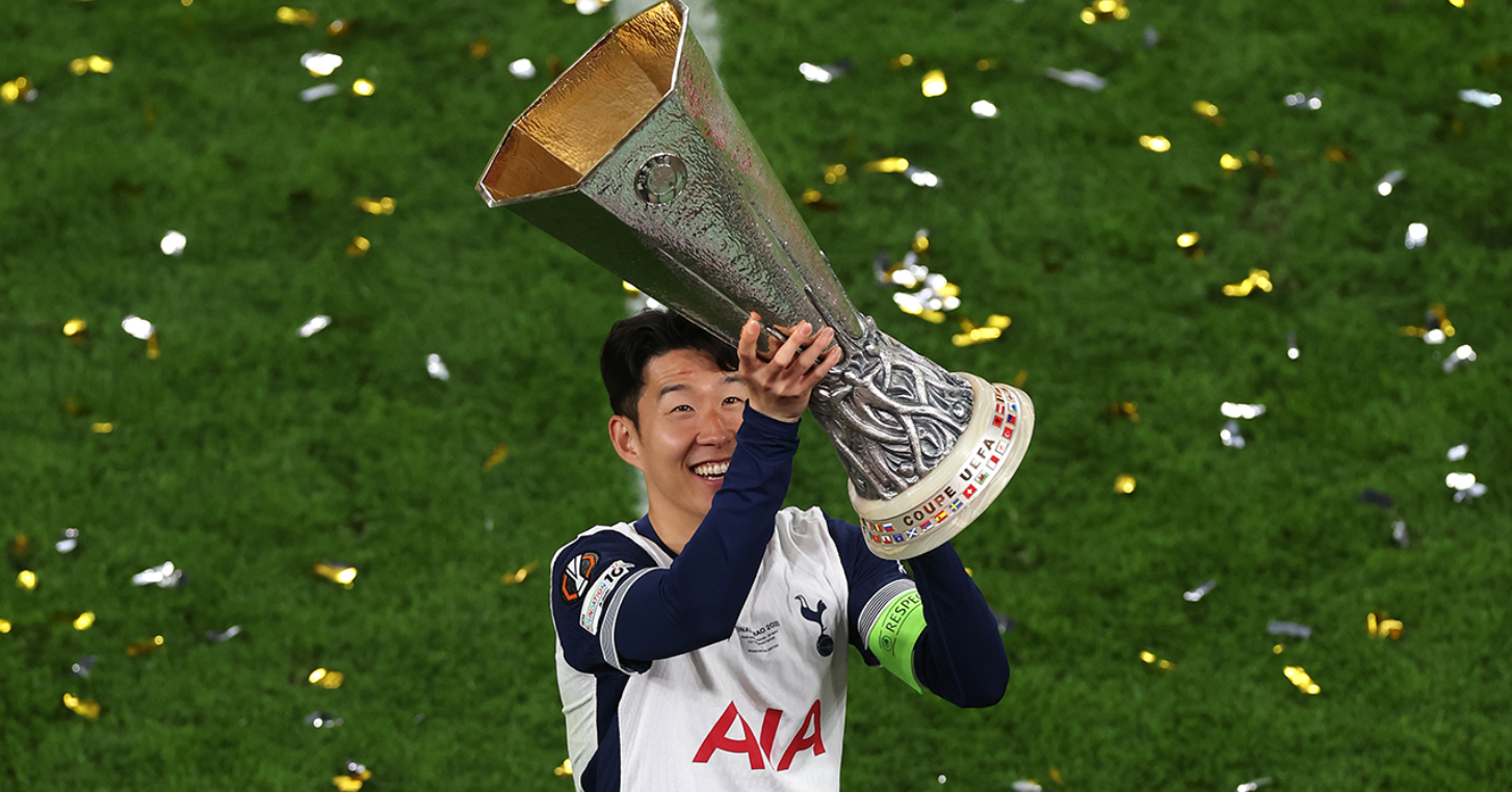 "손흥민 유로파리그 우승 세라머니"