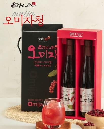 6시내고향 문경 오미자음료와 오미자김 문경미소 주문방법