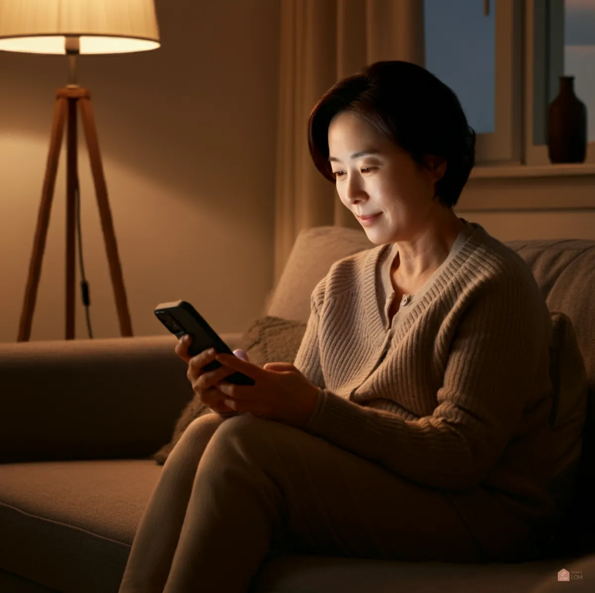 스마트폰으로-자리톡-앱보는-한국여자-01