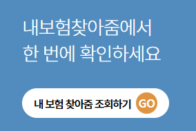 생명보험협회와 손해보험협회 통합 조회 서비스