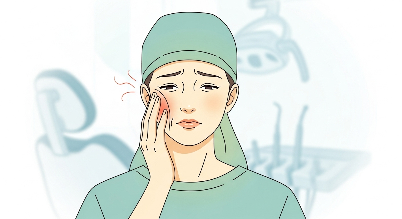 치근단염, 치과 자가관리, 치통 원인