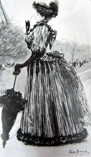 버슬스타일 드레스