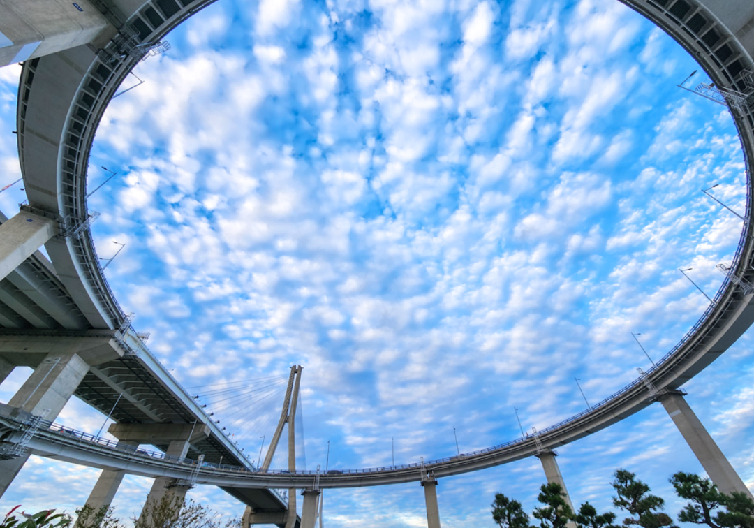 영도 마리노 오토캠핑장의 하늘