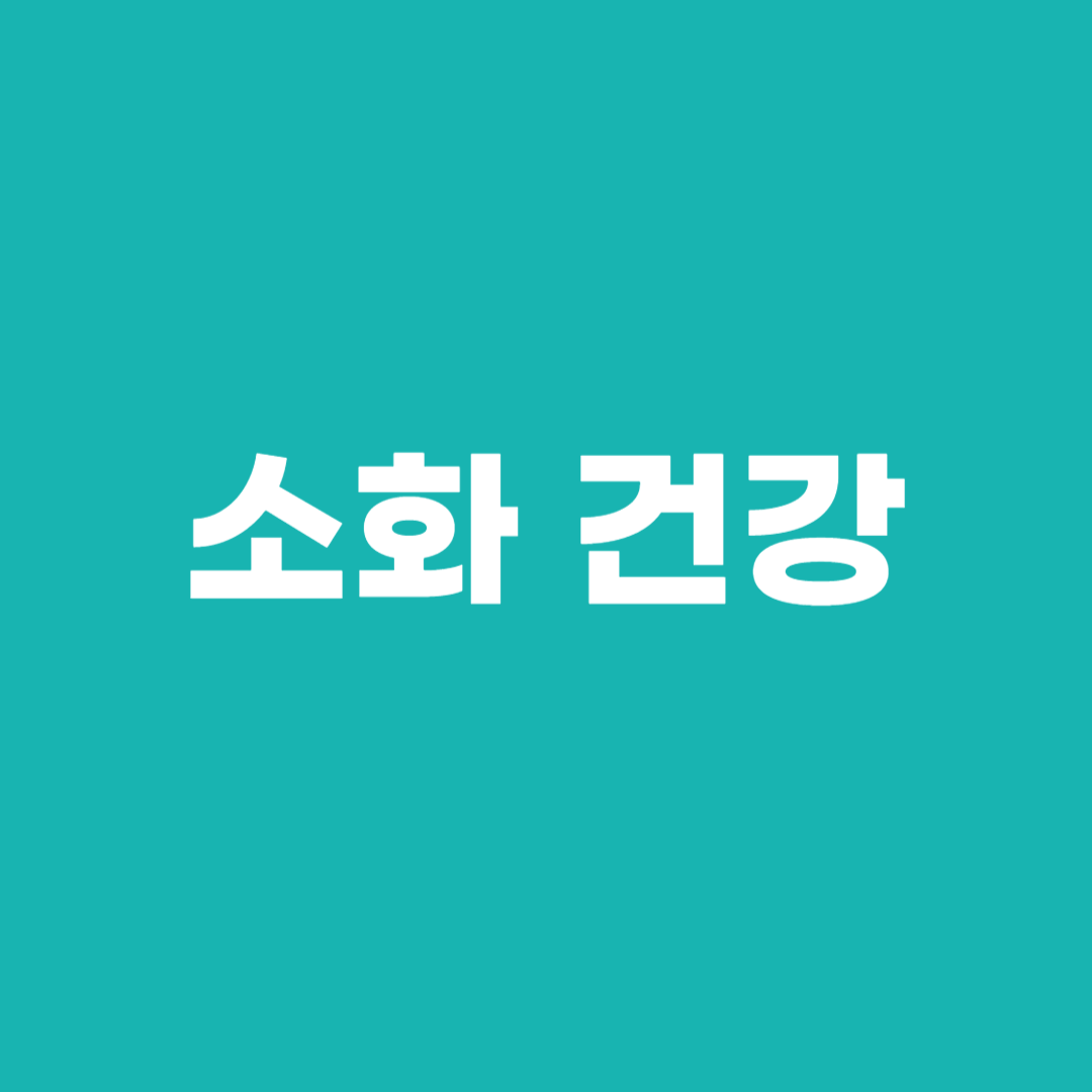 소화 건강