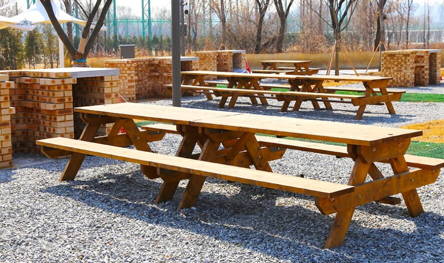 난지캠핑장 바베큐