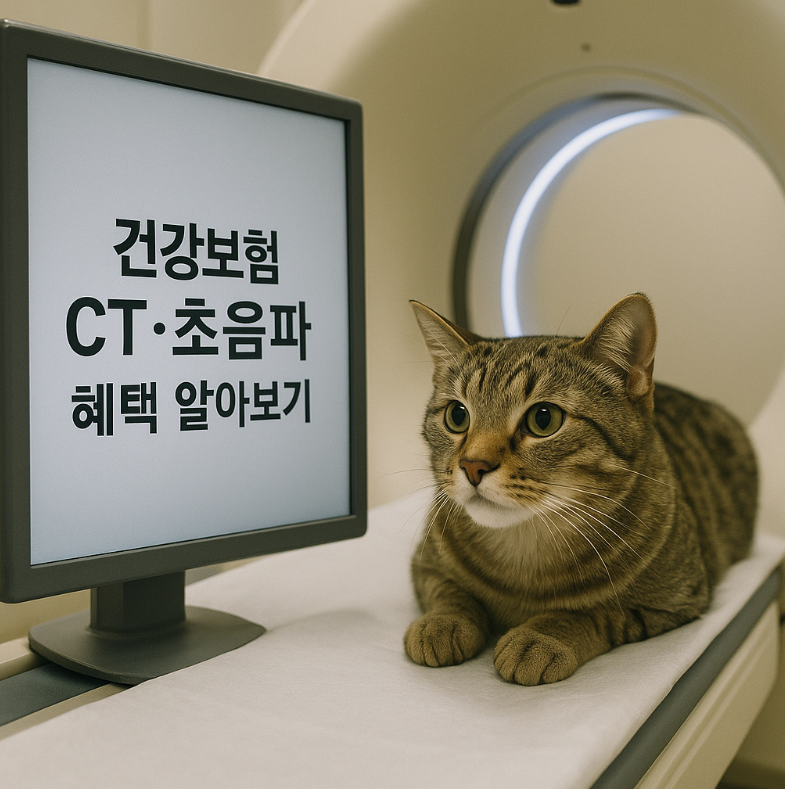 건강보험 CT. 초음파 혜택 알아보기
