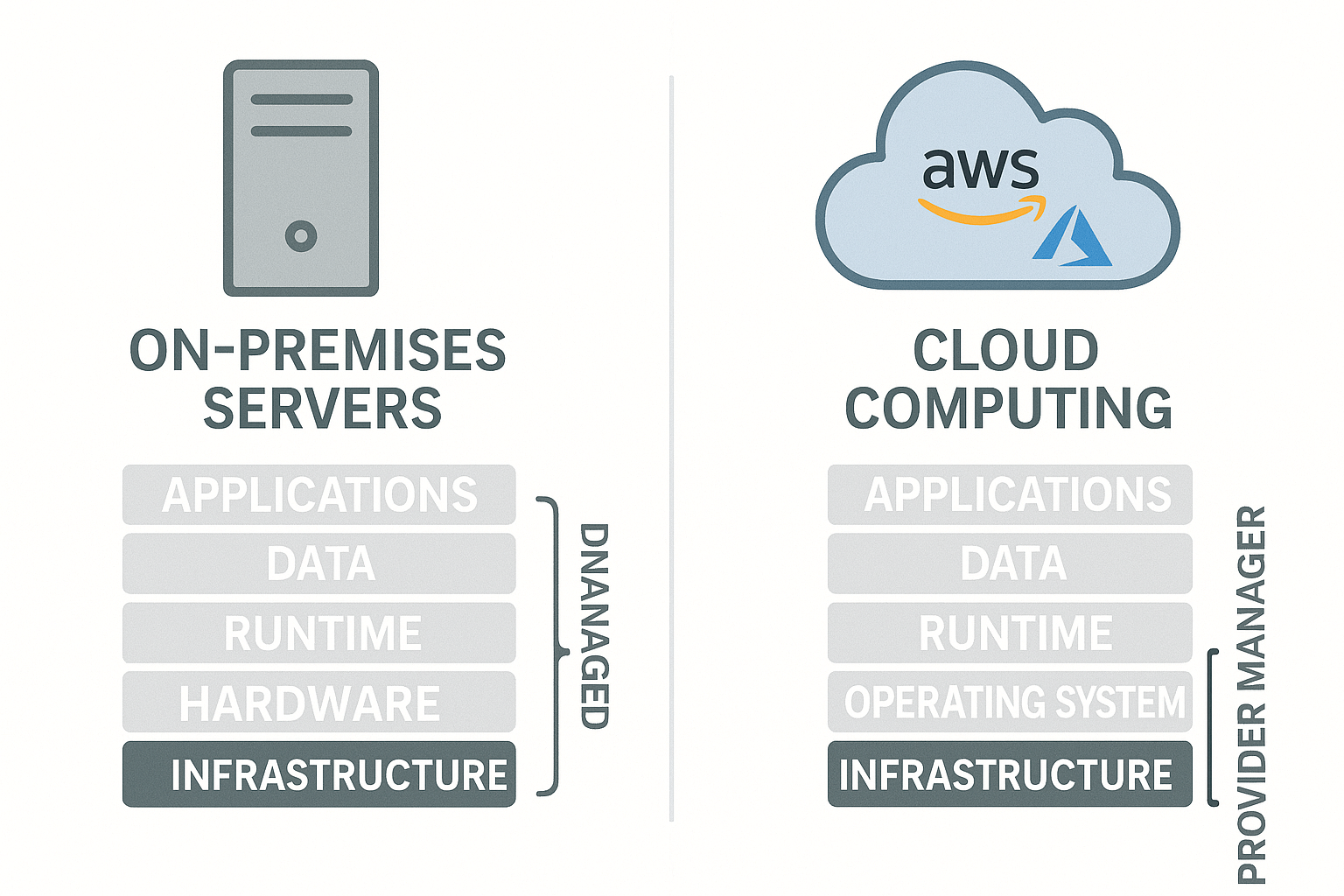 클라우드 컴퓨팅 기초: 내 서버 대신 AWS·Azure를 쓰는 이유