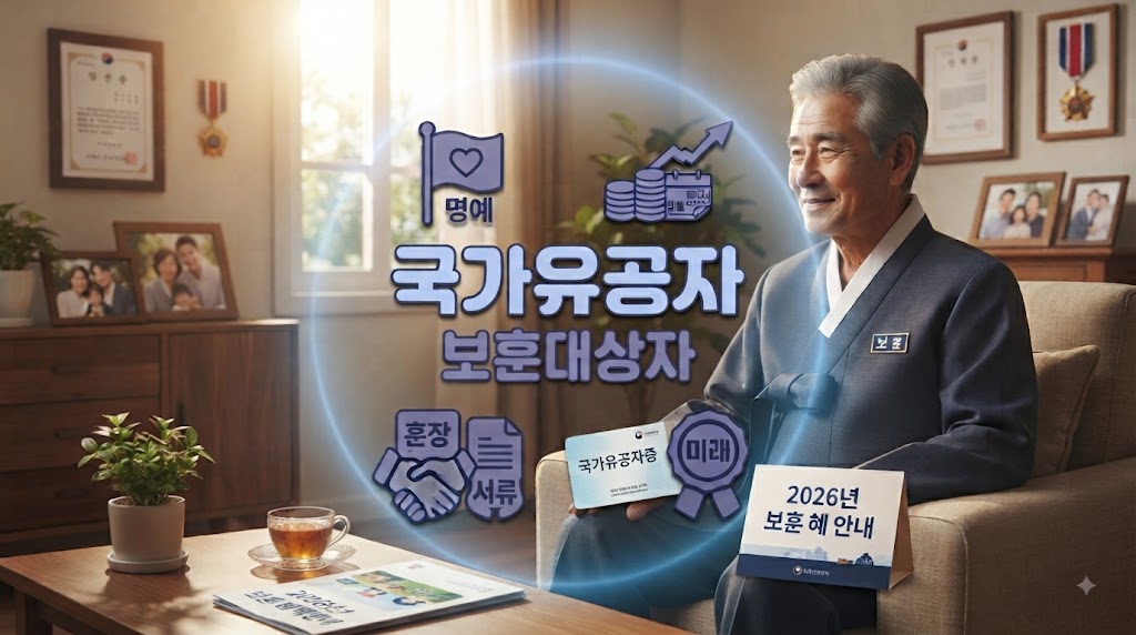 국가유공자 보훈대상자 차이점과 혜택 안내