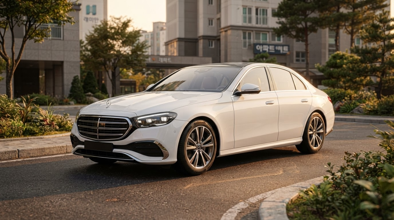 메르세데스-벤츠 E300 4MATIC W214 익스클루시브 화이트