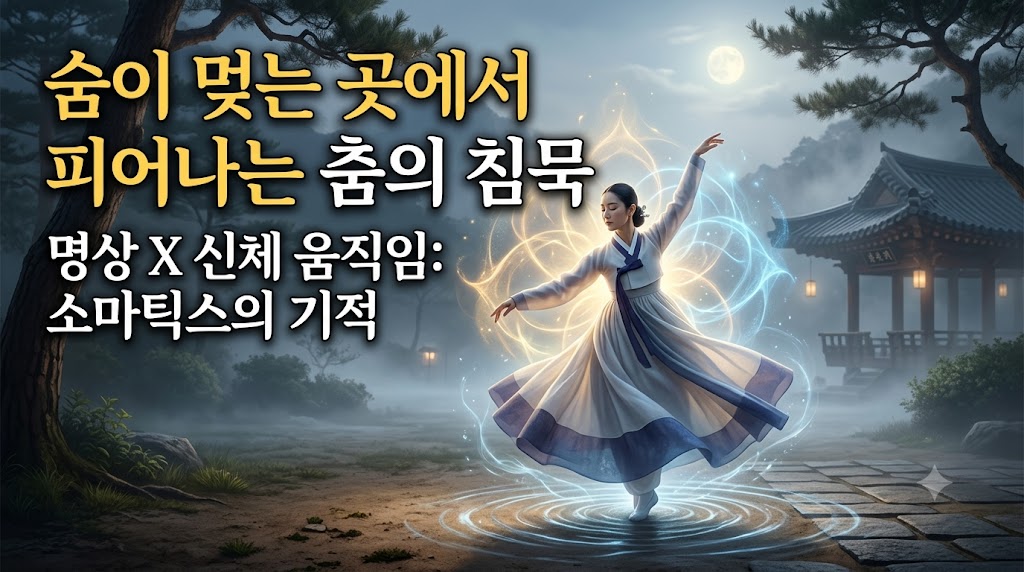 숨이 멎는 곳에서 비로소 피어나는 춤의 침묵: 명상과 신체 움직임이 빚어내는 변증법적 융합의 소마틱스
