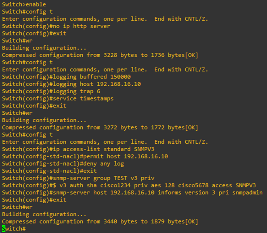 Console Configuration